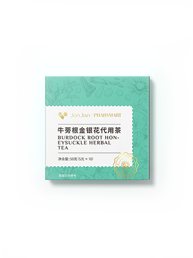牛蒡根金银花代用茶